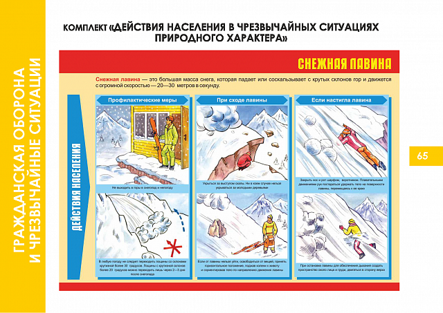 Плакаты по Гражданской обороне и чрезвычайным ситуациям