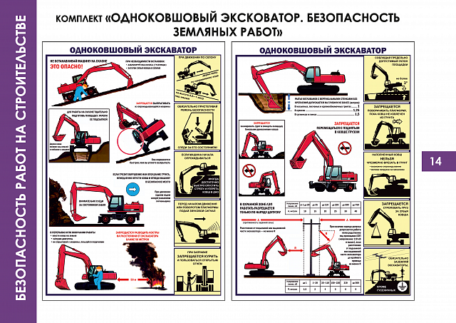 Плакаты по Безопасности работ на строительстве
