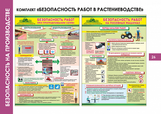 Плакаты по Безопасности на производстве