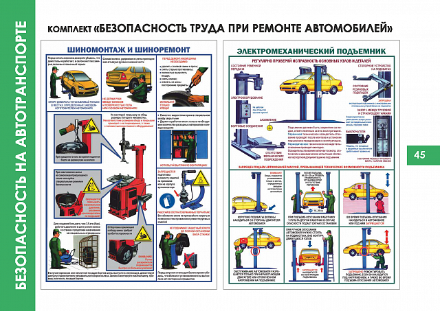 Плакаты по  Безопасности на автотранспорте