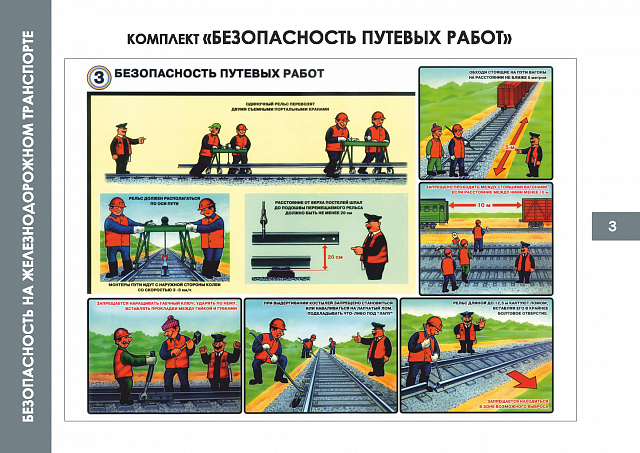  Плакаты по Безопасности на железнодорожном транспорте