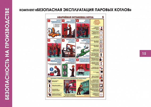 Плакаты по Безопасности на производстве