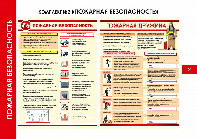Плакаты по Пожарной безопасности