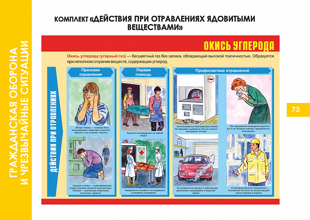 Плакаты по Гражданской обороне и чрезвычайным ситуациям